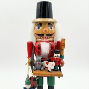 Colorful Wooden Nutcracker Figurine